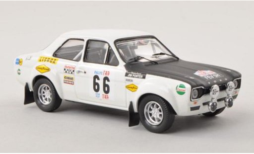 Ford Escort MK1 1/43 Trofeu MKI 1600TC No.66 TAP Rally Portugal 1970 /J.Porter miniature