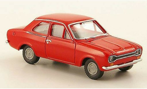 Ford Escort MK1 1/87 Wiking MKI rouge miniature