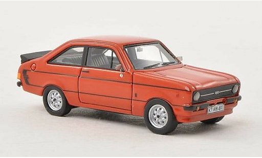 Ford Escort Sport 1/87 Neo MKII 1600 rouge RHD avec -Paket 1976 miniature