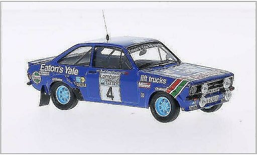 Ford Escort Rally 1/43 Trofeu MKII No.4 Eatons Yale Rallye WM RAC Rallye 1978 /A.Hertz miniature