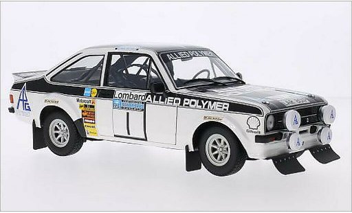 Ford Escort Rally 1/18 Minichamps MKII 1800 No.1 Allied Polymer Rallye WM RAC Rallye 1975 /H.Liddon miniature