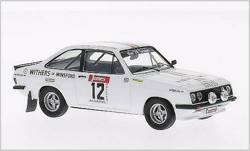 Ford Escort Rally 1/43 Trofeu MKII 2000 No.12 Castrol Rallye WM Rallye Algarve 1978 /K.Wood miniature