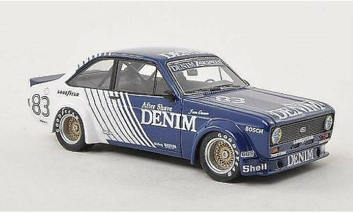 Ford Escort Rally 1/43 Neo MkII Gr.2 No.83 Denim Bergischer Lowe Zolder 1982 miniature