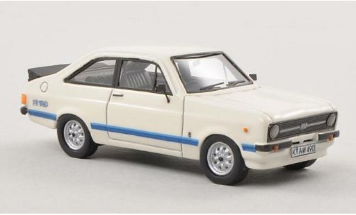 Ford Escort Berlina 1/87 Neo MkII 1800 blanche RHD 1976 miniature