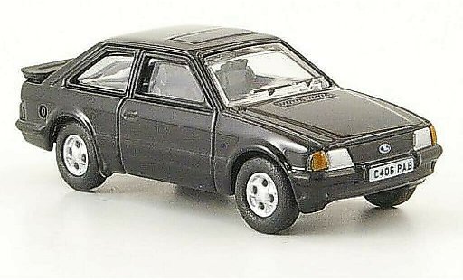 Ford Escort XR3i 1/76 Oxford MkIII noire 1982 miniature