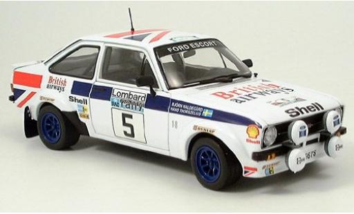 Miniature Ford Escort 1/18 Sun Star RS 1800 #5 1:18 Ford Escort 1/18 Sun Star RS 1800 #5 1:18 miniature