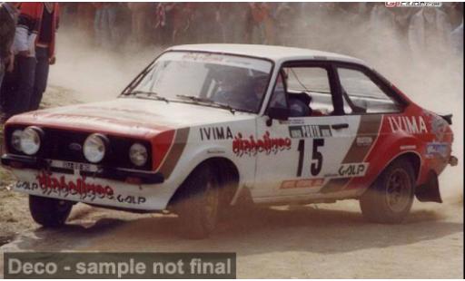 Ford Escort 1/43 Vitesse RS 1800 Rally Portugal 1983 #15 J.Santos/M.Oliveira 1:43 miniature