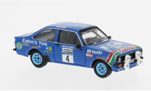 Ford Escort 1/87 Brekina RS 1800 Rallye RAC Lombard 1978 #4 H.Mikkola 1:87 miniature