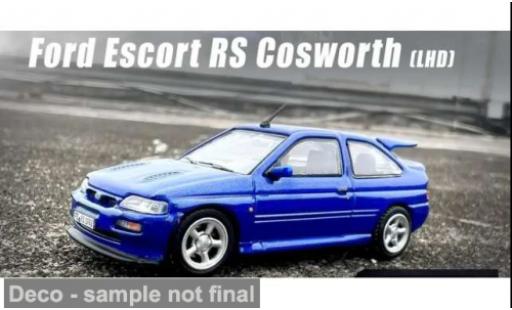 Ford Escort 1/64 INNO64 RS Cosworth bleue 1:64