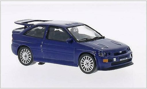 Ford Escort Cosworth 1/43 WhiteBox metallise bleu 1992 miniature