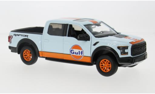 Ford F-1 1/24 Motormax 50 Raptor 2017 Gulf 1:24 miniature