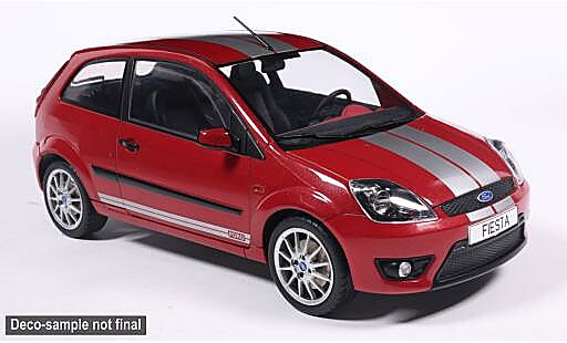 Ford Fiesta 1/18 MCG rouge 2007 1:18 miniature