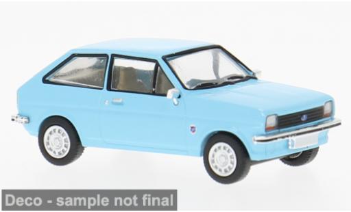 Ford Fiesta 1/87 PCX87 MK I bleue 1975 1:87 miniature