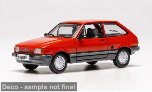 Ford Fiesta 1/43 IXO MK II rouge 1984 1:43 miniature