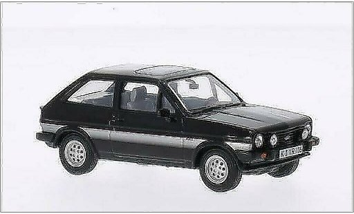 Ford Fiesta XR2 1/43 Vanguards Mk1 noire/grise miniature