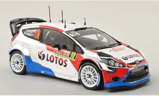 Ford Fiesta WRC 1/43 Spark No.10 M-Sport WRT / Lotos Rally Monte Carlo 2014 /M.Szczepaniak miniature