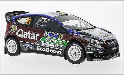 Ford Fiesta WRC 1/18 Minichamps No.11 Qatar M-Sport World Rally Team Castrol Rallye WM Rallye Mexico 2013 /N.Gilsoul miniature