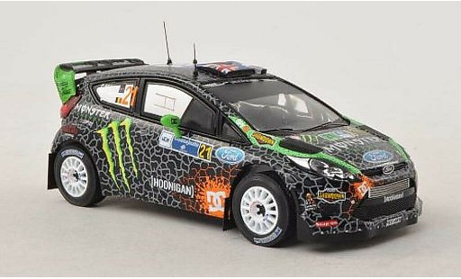 Ford Fiesta WRC 1/43 IXO No.21 Rally Mexiko 2012 /S.Prevot miniature