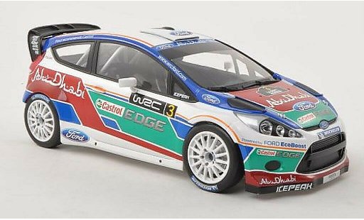 Ford Fiesta WRC 1/18 Minichamps No.3 Abu Dhabi Prasentationsfahrzeug 2011 miniature