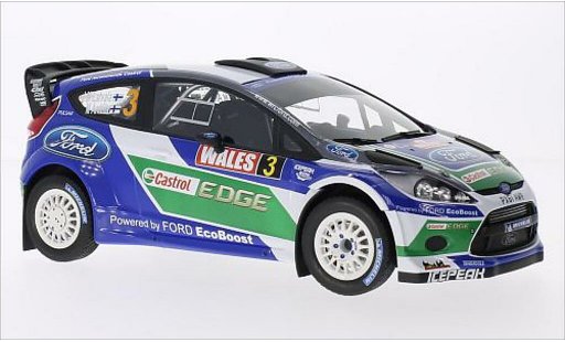 Ford Fiesta WRC 1/18 Minichamps No.3 World Rallye Team Castrol Rallye WM Rallye Grande-Bretagne 2012 miniature