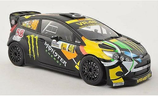 Ford Fiesta WRC 1/18 Minichamps No.46 Monster Monza Rally Show 2011 /C.Cassina miniature