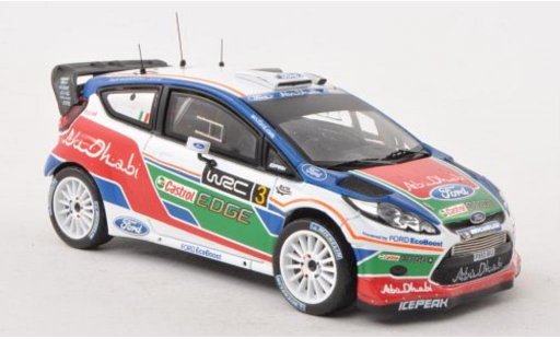 Ford Fiesta WRC 1/43 IXO No.3 UK Test Kirkbride Airfield 2011 miniature