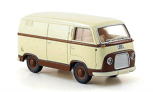 Ford FK Kastenwagen 1/87 Wiking Fourgon beige/marron miniature