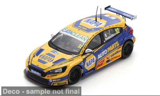 Ford Focus 1/43 Spark BTCC 2025 #32 D.Rowbottom 1:43 miniature