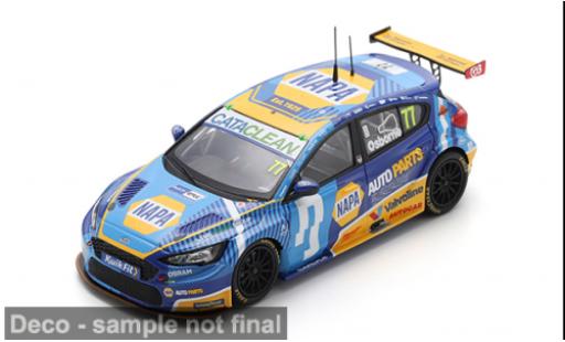 Ford Focus 1/43 Spark BTCC 2025 #77 S.Osborne 1:43