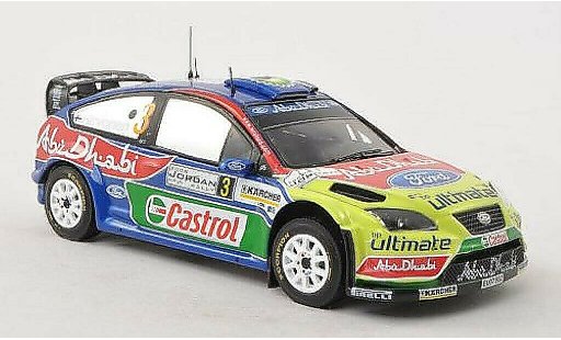 Ford Focus RS 1/43 IXO 07 WRC No.3 Rally Jordanien 2008 /J.Lehtinen miniature