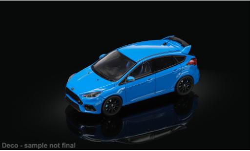 Miniature Ford Focus RS bleue 2018 1/64 Sun Star