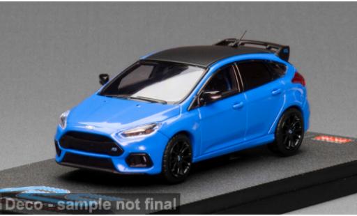 Ford Focus 1/64 Sun Star RS bleue/noire 2018 1:64