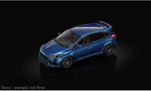 Miniature Ford Focus RS bleue 2018 1/64 Sun Star