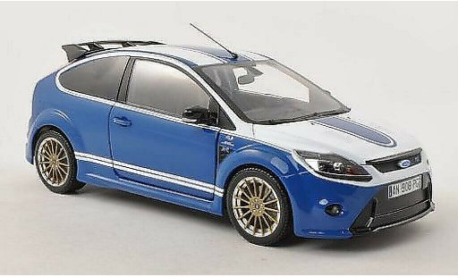 Ford Focus RS 1/18 Minichamps Le Mans Classic Edition bleu/blanche 2010 miniature