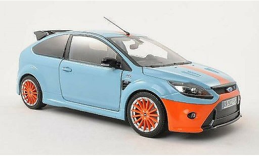 Ford Focus RS 1/18 Minichamps Le Mans Classic Edition bleu/orange 2010 miniature