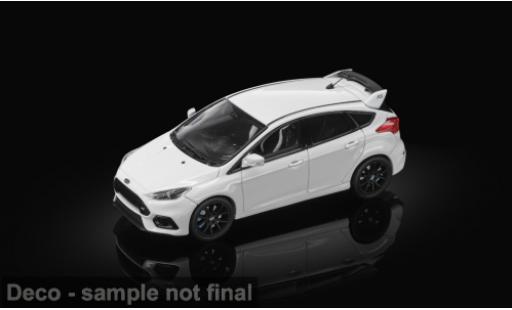Miniature Ford Focus RS blanche 2018 1/64 Sun Star