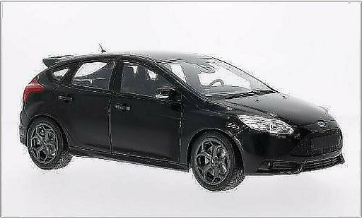 Ford Focus ST 1/18 Minichamps metallise noire 2011 miniature