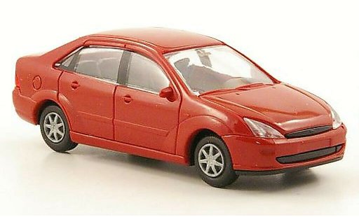 Ford Focus ST 1/87 Rietze Stufenheck (C170) rouge 2001 miniature