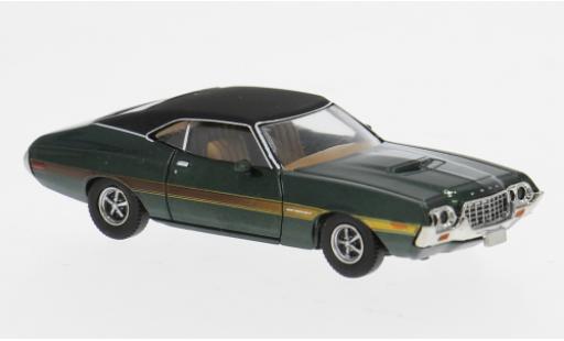 Ford Gran Torino 1/87 Brekina Sport verte/noire 1969 1:87 miniature