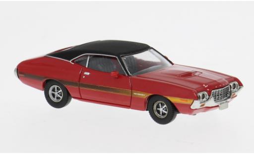 Ford Gran Torino 1/87 Brekina Sport rouge/noire 1969 1:87 miniature