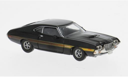 Ford Gran Torino 1/87 Brekina Sport noire 1969 1:87 miniature