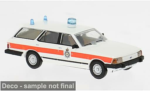 Ford Granada 1/87 Brekina II Turnier 1984 Police (GB) 1:87 miniature