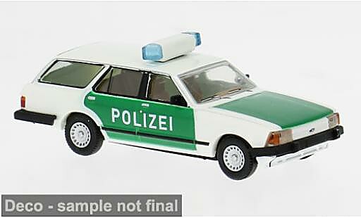 Ford Granada 1/87 Brekina II Turnier 1984 Polizei 1:87 miniature