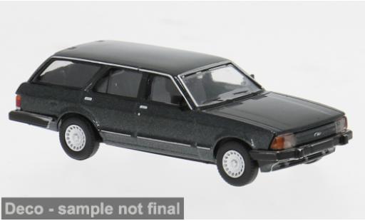Miniature Ford Granada II Turnier verte 1984 1/87 Brekina