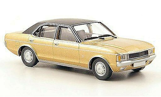 Ford Granada Berlina 1/87 Wiking MKI gold/noire miniature