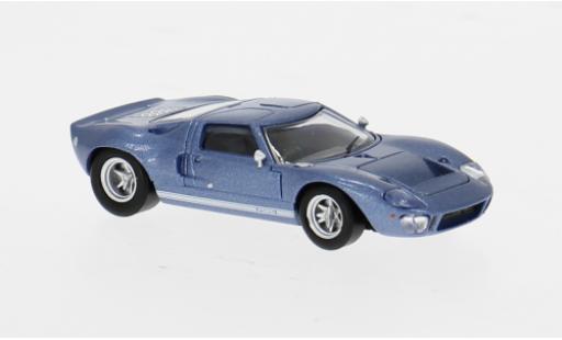 Miniature Ford GT40 GT 40 bleue 1966 1/87 Brekina