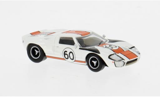 Miniature Ford GT40 GT 40 Le Mans 1966 #60 J.Neerpasch/J.Ickx 1/87 Brekina