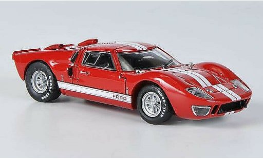 Ford GT40 Mk I 1/43 Solido GT 40 ll rouge 1966 miniature