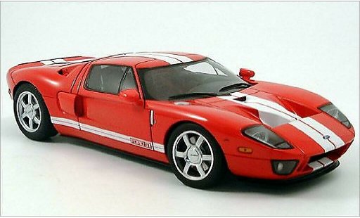 Ford GT Berlinetta 1/18 Autoart rouge 2004 miniature
