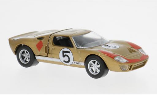Ford GT40 1/43 Norev gold 1966 1:43 miniature